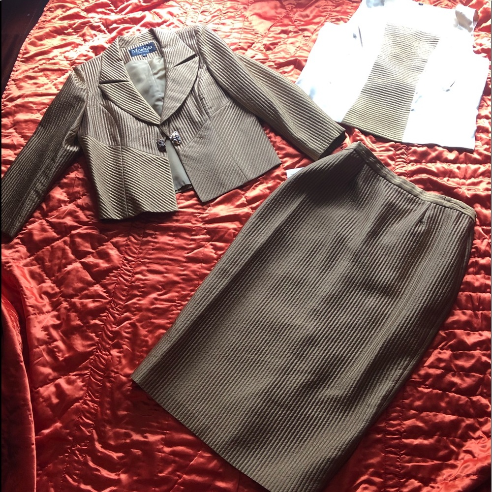3 Piece Skirt Suit: Sunday Best or Wedding